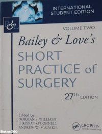 Image of Bailey & Love's Short Practice of Surgery