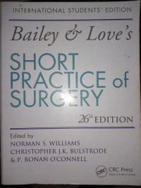 Image of Bailey & Love's Short Practice of Surgery