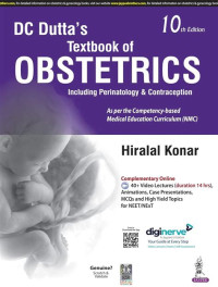 Image of DC Dutta's Textbook of Obstetrics