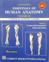 Image of Essentials of Human Anatomy : Upper & Lower Limbs