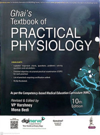 Image of Ghai's Textbook of Practical Physiology